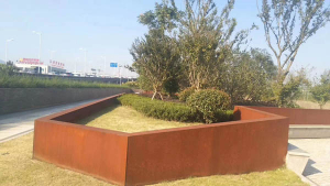 电白耐候钢挡土墙